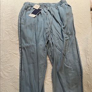 Zara denim jogger pant